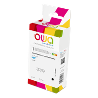 cartucho de tinta negro remanufacturado owa compatible con hp 339 c8767ee