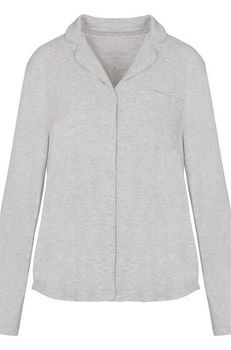 Hunkemöller Chaqueta de manga larga de jersey Essentil Gris