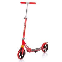 patinete infantil omega hasta 100 kg plegable y ruedas de 20mm de chipolino red