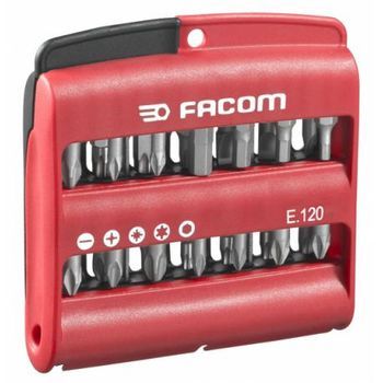 Facom Juego Mixto De 28 Puntas - Serie 1 High Perf 1/4 Con Portapuntas - E.120