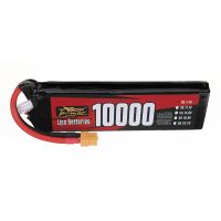 bateria zop power 74v 10000mah 100c 2s lipo con conector xt60 para dron rc