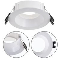aro empotrable oniro redondo al35xd85cm policarbonato pc blanco