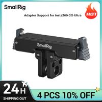 adaptador smallrig go ultra adaptador de montaje de liberacion rapida para insta360 go ultra con 1 soporte plegable de 2 puntas soporte de 14-20