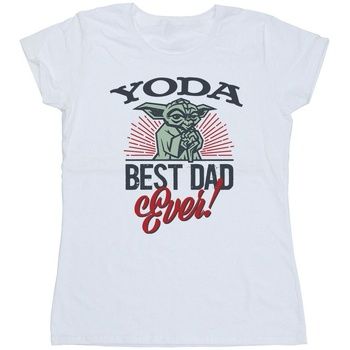 Disney Camiseta manga larga Mandalorian Dad para mujer
