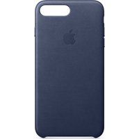 apple mqhl2zma iphone 8  7 plus leather case - midnight blue blue