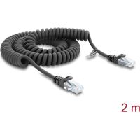 cable de red delock rj50 ultraflexible cat5e 2m negro