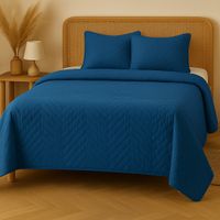 acomoda textil - colcha bouti reversible termosellada  funda de cojin 50x70 cm para dormitorio cubrecama ligero versatil e ideal para cualquier epoca del ano