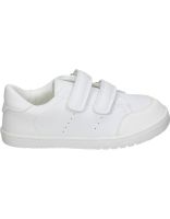 zapatillas colegiales barefoot infantiles pekes 8027 blanco 30