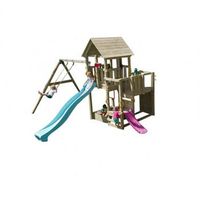 parque infantil masgames penthouse xl con columpio individual