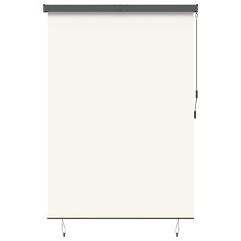 Estor Enrollable Crema 180 X 250 Cm Tela Y Aluminio Vidaxl