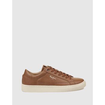 Pepe jeans Zapatillas ZAPATILLA JOE BASIC MARRÓN para hombre