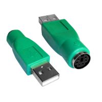 adaptador ps2 a usb mh verde