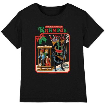 Steven Rhodes Camiseta Fun With Krampus para niña