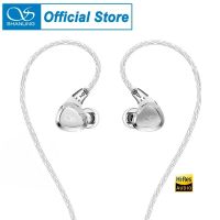 shanling sono 2dd  1ba triple controlador hibrido monitor intrauditivo auricular iem audio de alta resolucion 078mm cable intercambiable auriculares con cable