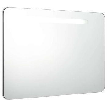 Mueble De Baño | Armario De Baño Con Espejo Led 80x9,5x55 Cm