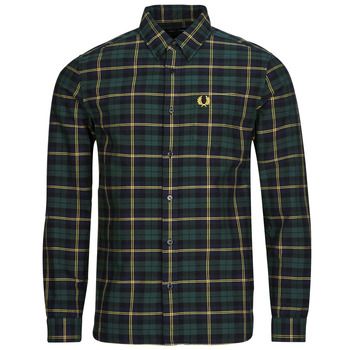 Fred Perry Camisa manga larga OXFORD TARTAN SHIRT para hombre