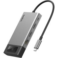 hub belkin 8 puertos usb-c modelo inc027hqsgy para dos pantallas