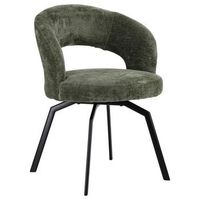 silla de chenilla verde ehba