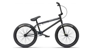 Bmx freestyle bicicletas radio evol 20   negro mate