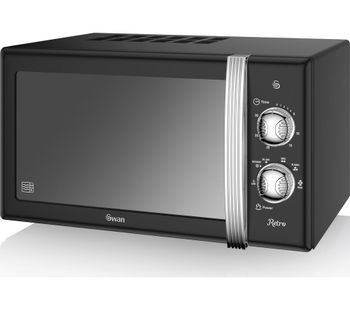 SWAN SM22130BN Solo Microwave - Blue, Black