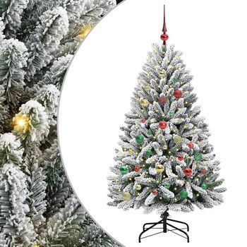 Árbol De Navidad Artificial 150 Cm 150 Led Blanco Cálido Vidaxl