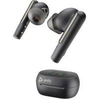 auricular poly voyager free 60 uc m bluetooth usb-c bt700 estuche pantalla tactil negro