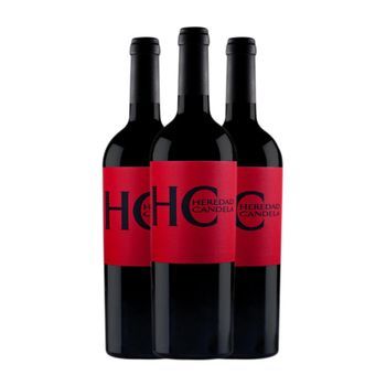 Barahonda Vino Tinto Heredad Candela Yecla Joven 75 Cl 15.5% Vol. (pack De 3 Unidades)