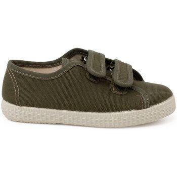 Pisamonas Zapatillas Zapatillas Lona Reciclada Rpet Tiras Adherentes para niña