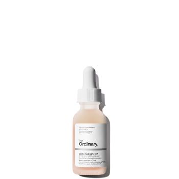 Formulación exfoliante superficial de ácido láctico 10 % + HA 2 % de The Ordinary 30 ml