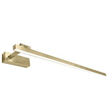 Lámpara De Pared Toolight Swe033-1w 80cm Brush Gold Led