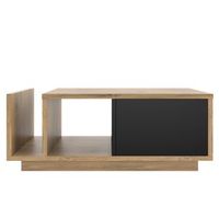 aparador retro multifuncional con iluminacion led integrada fabricado en madera y metal
