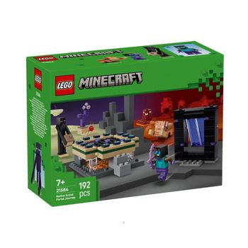 Lego 21584 El viaje por el Nether y el Portal al End Lego Minecraft