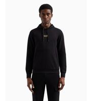 ea7 para hombre 8npm32pjvrz sudadera con capucha de algodon core identity negro xl casual manga larga