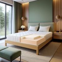 colchon ignifugo 160x200 en memory foam altura 20 cm  ortopedico  revestimiento anallergico y antibacteriano  fabricado en italia