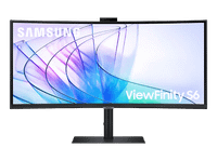monitor - samsung viewfinity s6 ls34c652vauxen 34 uwqhd 5ms max 100hz altavoces integrados curvo negro