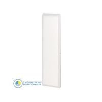 panel llano 72w 3000k-4000k-6500k 38x30x120 cm blanco 7200lm