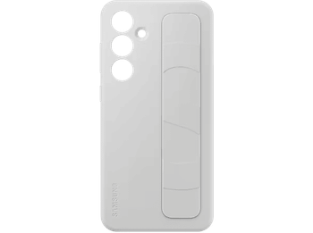Funda móvil - Samsung EF-GS721CJEGWW, Compatible con Galaxy S24 FE, Soporte, Gris