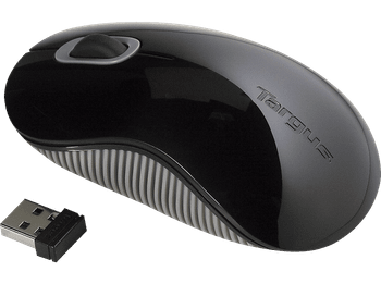 Ratón inalámbrico Wireless Blue Trace - Targus AMW50EU, Negro