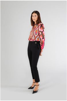 pantalón chino de tejido superstretch black