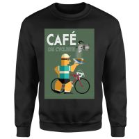 cafe du cycliste sweatshirt - black - xxl - black
