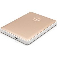 g-drive mobile portable hard drive - 2 tb gold gold