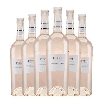 Vigneti Del Vulture Vino Rosado Pipoli Rosato Basilicata 75 Cl 12.5% Vol. (pack De 6 Unidades)