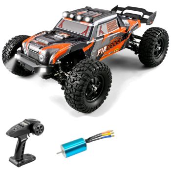 HBX 901A RTR 1/12 2.4G 4WD 50km/h Coches RC Sin Escobillas Rápidos Vehículos de Camiones Todo Terreno con Luz LED Modelo