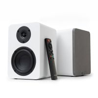 altavoces vulkkano estereo compactos con bluetooth usb-c y 60w rms