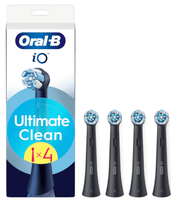 oral-b recambios cepillo electrico io ultimate clean negro pack 4 uds