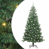 arbol de navidad  decoraciones de navidad con 300 led con soporte verde 240 cm pvc