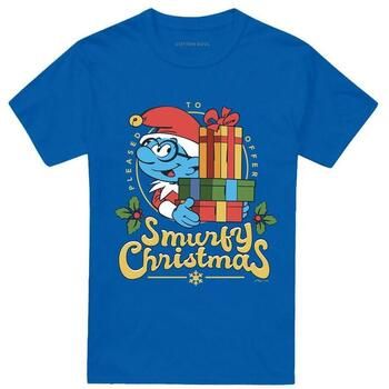 The Smurfs Camiseta Smurfy Christmas para hombre