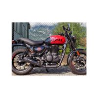 silenciador de escape royal enfield hunter 350 mistral conico corto