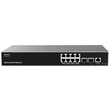 Switch Grandstream Networks GWN7811 8 Puertos Gestionado L3 Gigabit Montaje en Rack