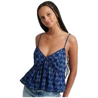 superdry blusa debardeur vintage a motifs geometriques para mujer